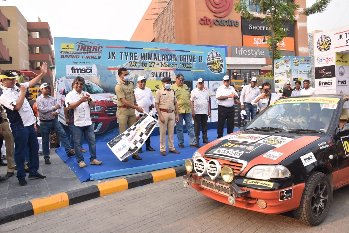 JK Tyre Himalayan Drive 8 flagged-off with ceremonial celebration