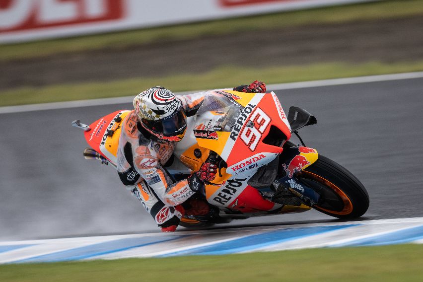 1071 days later – Marquez returns to pole