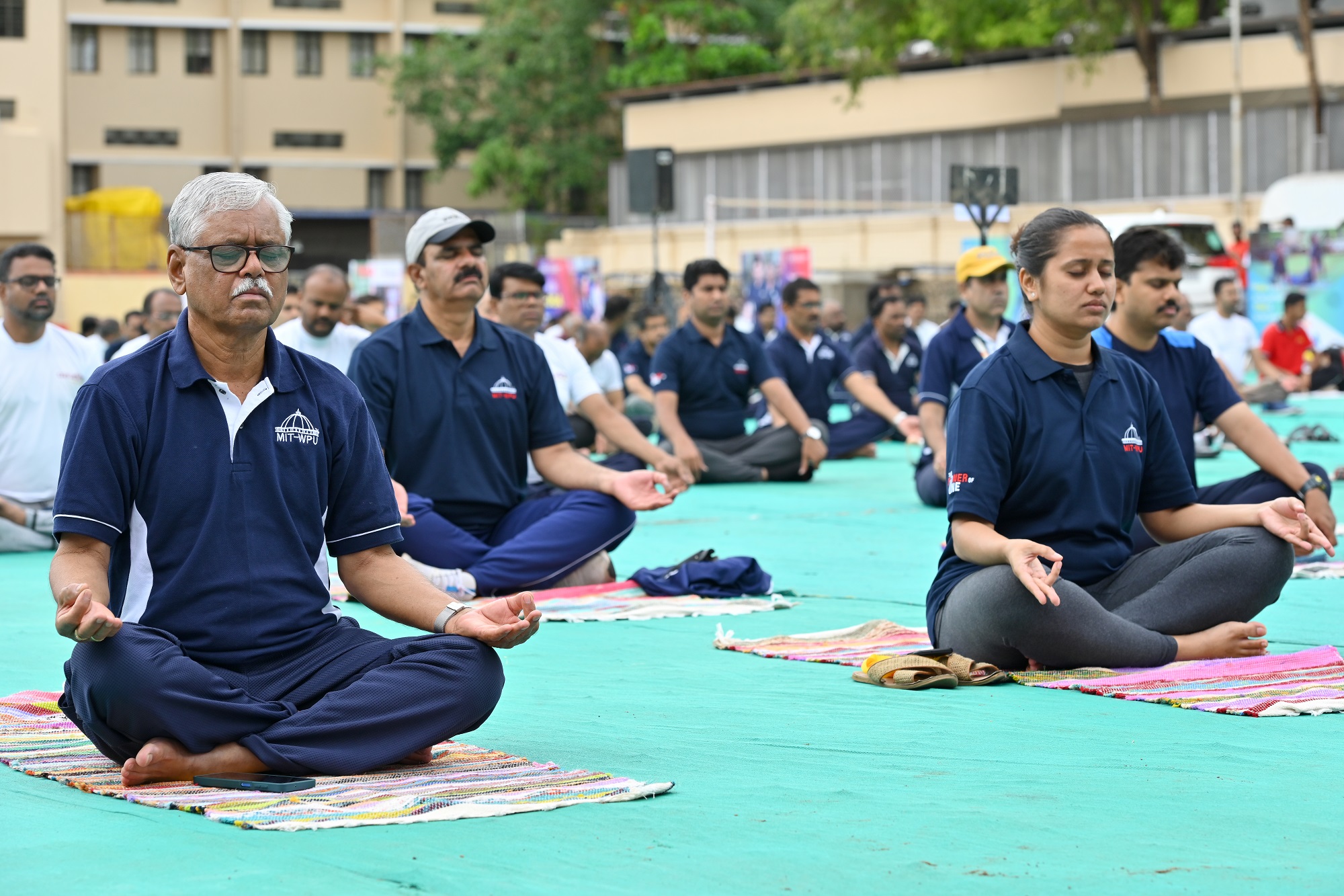 Yoga for Humanity celebrated by MIT WPU on International Day of Yoga