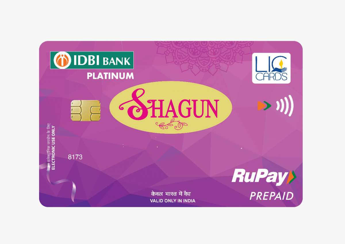 IDBI Bank and LIC Card Services Ltd (LIC CSL) launches Co-branded RuPay Prepaid Gift Card 'Shagun'