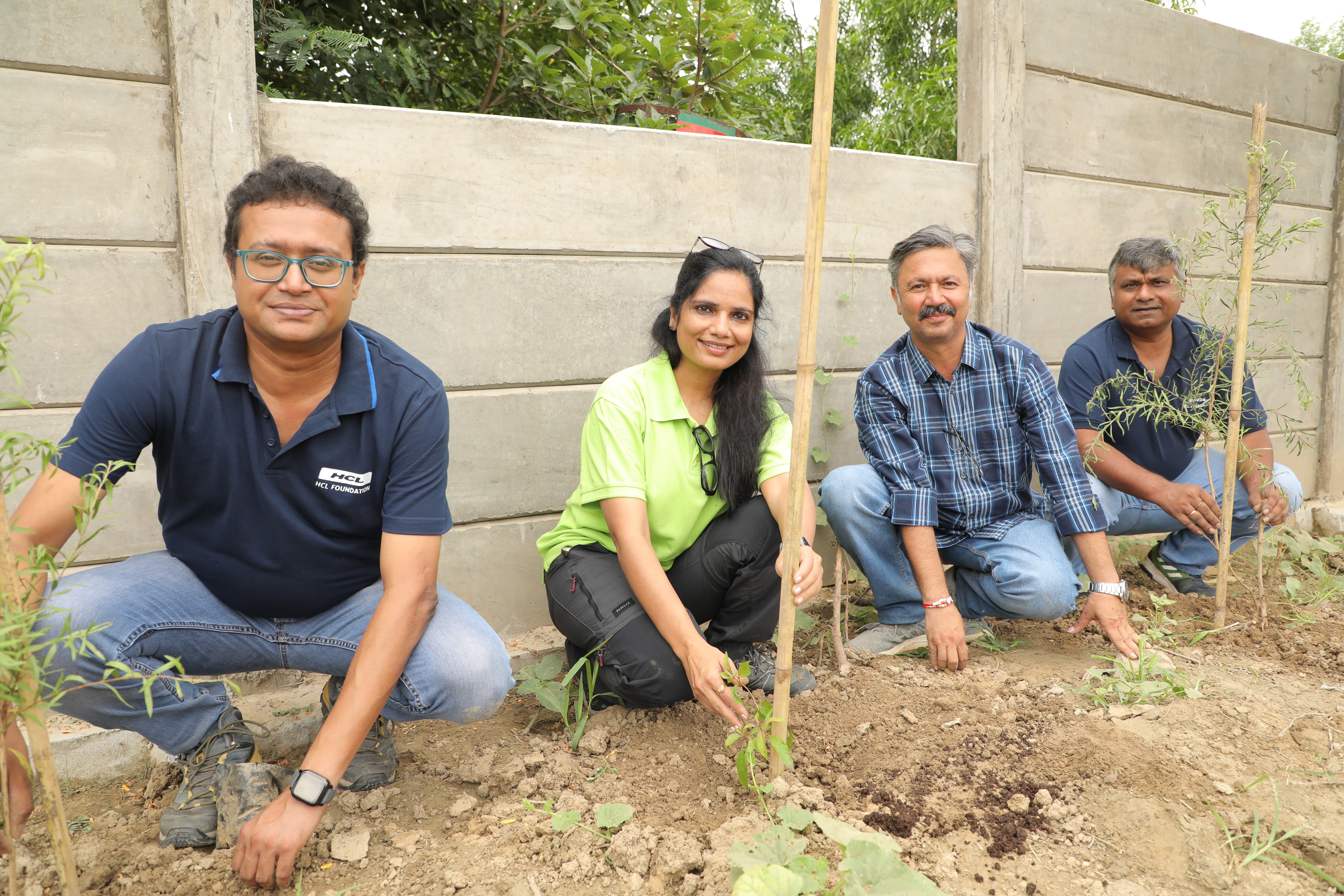 HCL Foundation Marks 46th HCL Day by planting 46,000 saplings across India