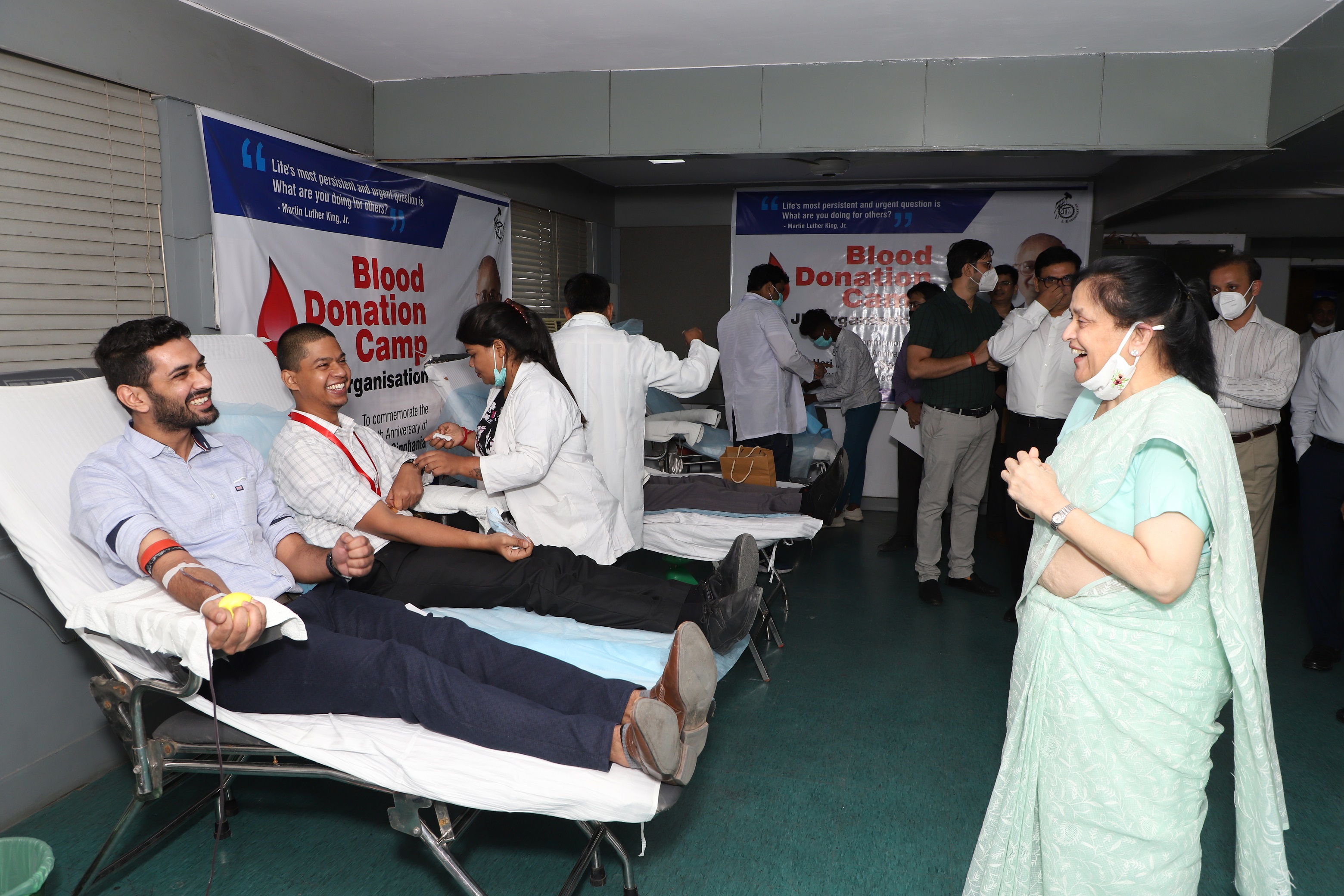 JK Organisation organizes Blood Donation Camps