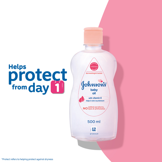 Celebrate Baby Massage Day with Johnson's Baby Oil: The Perfect Choice to help nourish your little one’s skin from day 1