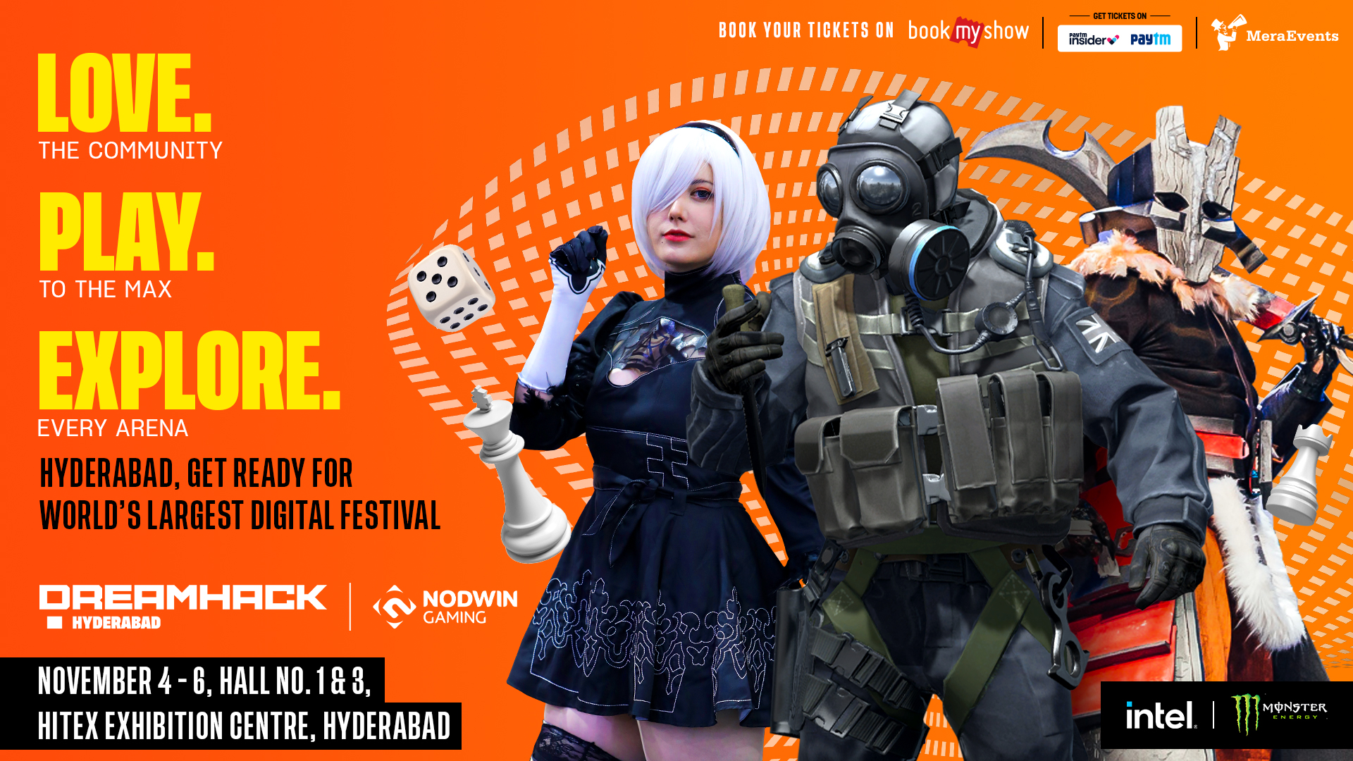 It is Game On - NODWIN Gaming brings the third and biggest edition of DREAMHACK to Hyderabad