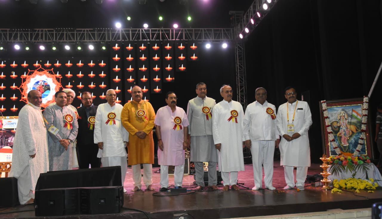Hindu New Year - Vikram Samvat 2080 Celebration organised by Sri Ram Seva Samity Trust, Ekal Shreehari SatsangaSamity, Saltlake Sanskritik Sansad and Hariyana Seva Sadan with Manoj Muntashir Shukla