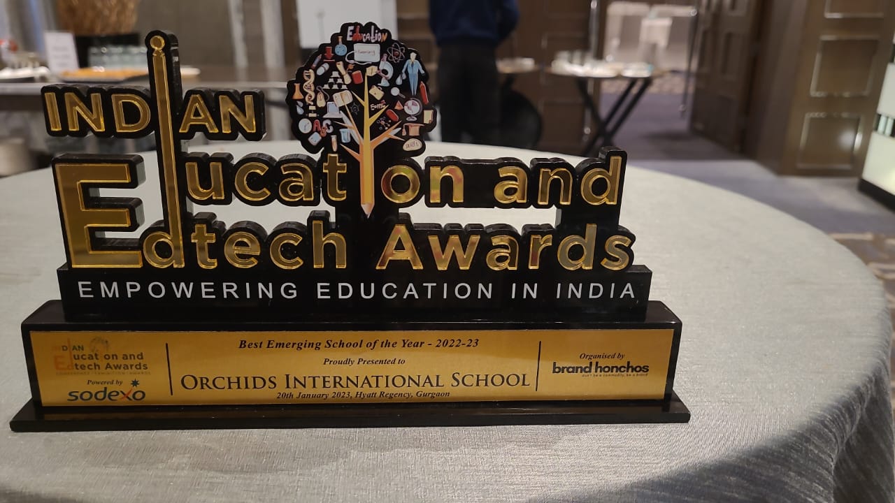 Orchids The International School wins the ‘Best Emerging School of the Year - North’ award at the Indian Education & Edtech Summit 2023