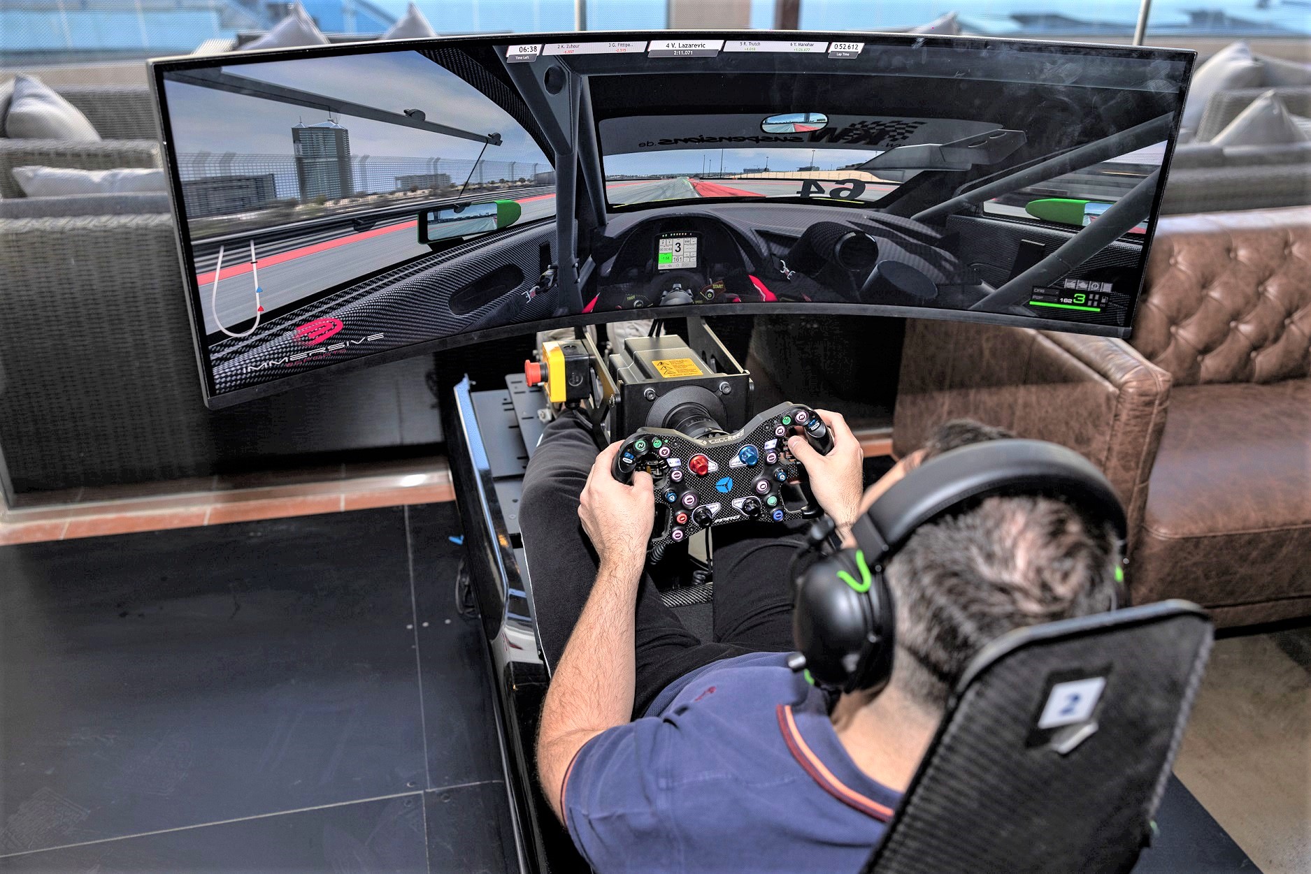 New sim racing venue launched to send young talent  into motor sport     Rising UAE star backs Dubai facility to provide springboard  from virtual to real-life race careers