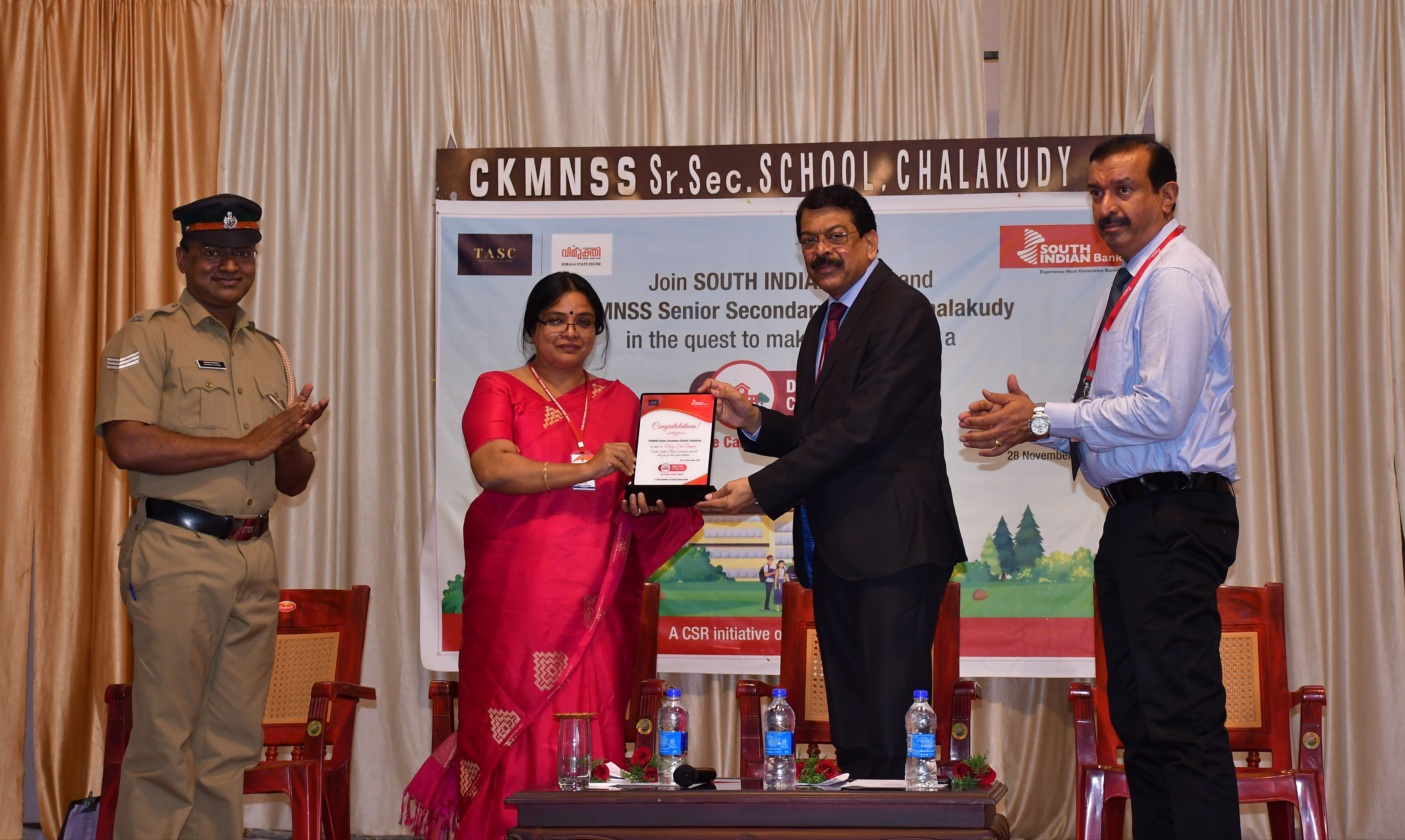 South Indian Bank launches “Drug free Campus” Campaign