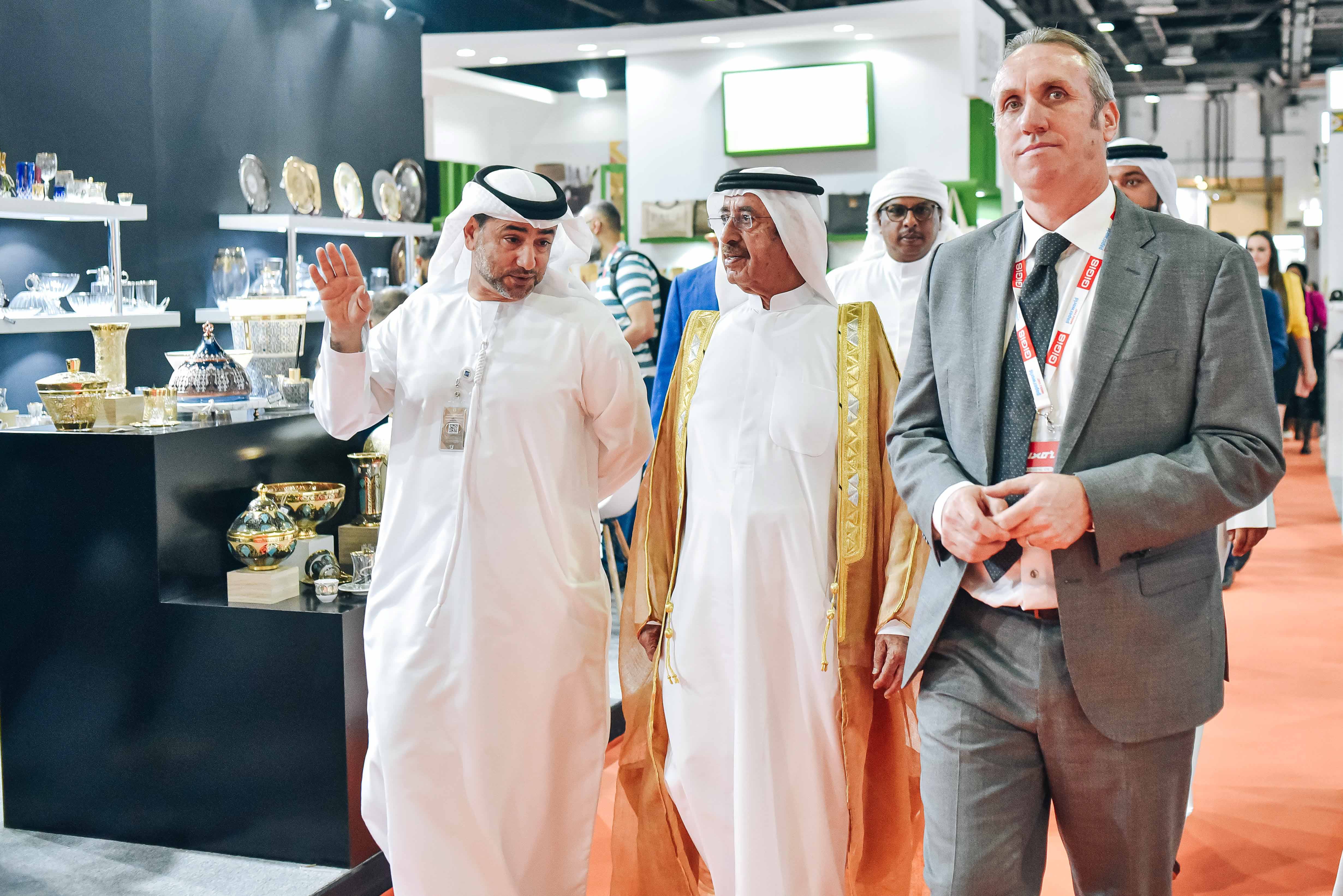 His Highness Sheikh Hasher bin Maktoum  Al Maktoum opens Paperworld Middle East and Gifts & Lifestyle Middle East